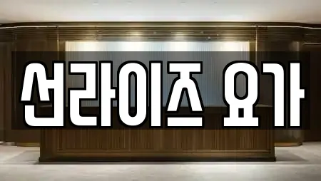 선라이즈 요가