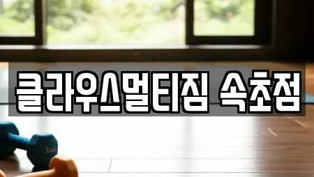 클라우스멀티짐 속초점
