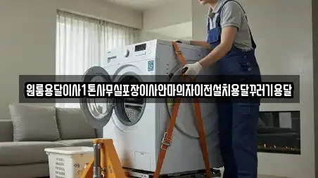 원룸용달이사1톤사무실포장이사안마의자이전설치용달꾸러기용달