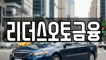 리더스오토금융