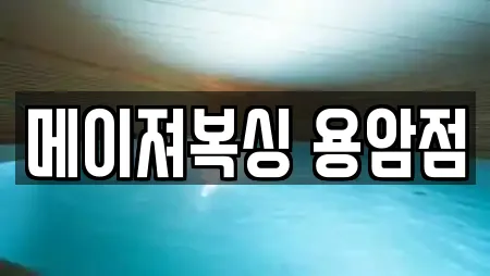 메이져복싱 용암점