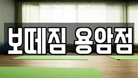 보떼짐 용암점