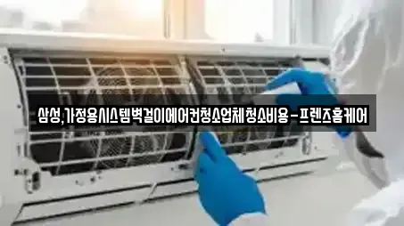 삼성,가정용시스템벽걸이에어컨청소업체청소비용-프렌즈홈케어
