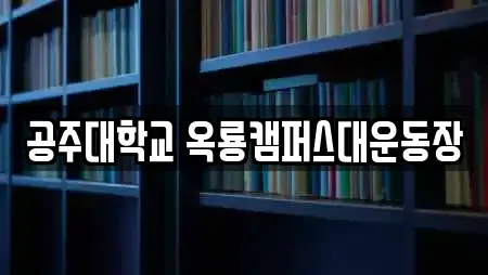 공주대학교 옥룡캠퍼스대운동장