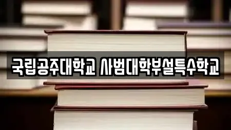 국립공주대학교 사범대학부설특수학교