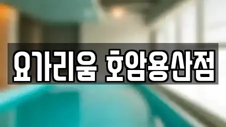 요가리움 호암용산점