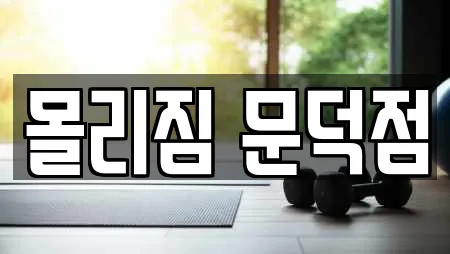 몰리짐 문덕점