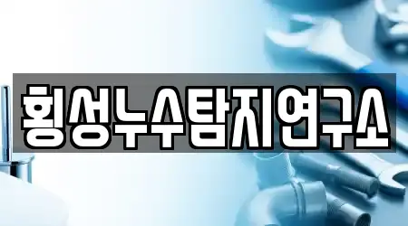 횡성누수탐지연구소