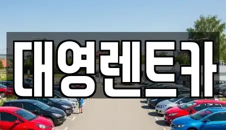 경기도 고양시 덕양구 용두동 장기렌트카 전문 대영렌트카