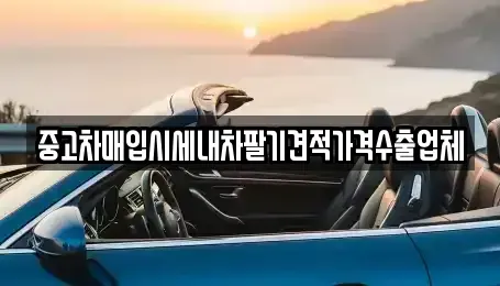 경북 구미시 남통동 중고차매입 전문 중고차매입시세내차팔기견적가격수출업체