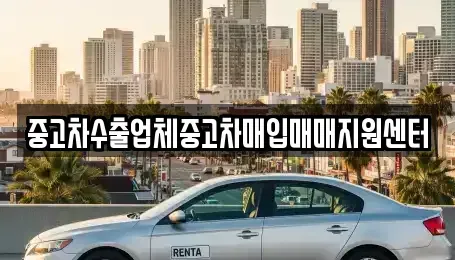 경북 구미시 남통동 중고차매입 전문 중고차수출업체중고차매입매매지원센터