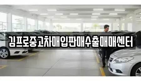 경상북도 안동시 법흥동 중고차매입 전문 김프로중고차매입판매수출매매센터