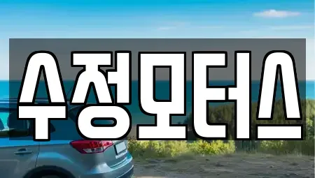 대전광역시 유성구 화암동 중고차 전문 수정모터스