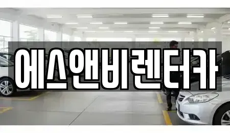 부산 수영구 민락동 렌트카 전문 에스앤비렌터카