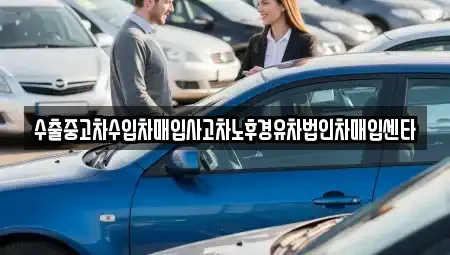 부산 수영구 민락동 중고차매입 전문 수출중고차수입차매입사고차노후경유차법인차매입센타