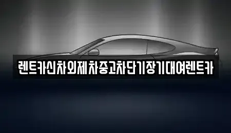 서울 동대문구 용두동 단기렌트카 전문 렌트카신차외제차중고차단기장기대여렌트카