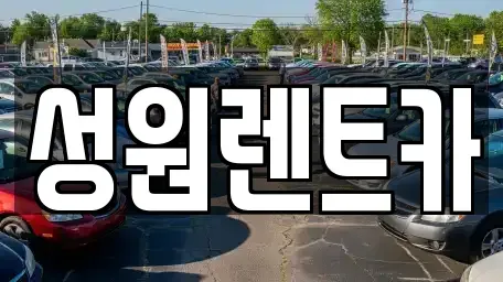 서울 영등포구 대림동 렌트카 전문 성원렌트카