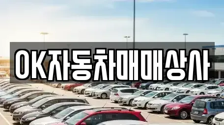 전라남도 광양시 진상면 중고차 전문 OK자동차매매상사