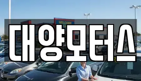 전라남도 광양시 진상면 중고차 전문 대양모터스