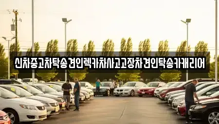 전라남도 나주시 평산동 중고차 전문 신차중고차탁송견인렉카차사고고장차견인탁송카캐리어
