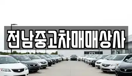 전라남도 나주시 평산동 중고차매매 전문 전남중고차매매상사