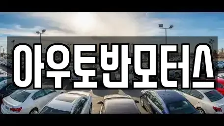 충남 보령시 남곡동 중고차 전문 아우토반모터스