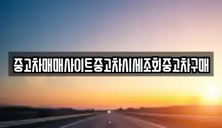 충청남도 서산시 운산면 중고차 전문 중고차매매사이트중고차시세조회중고차구매