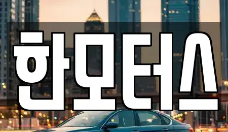 충청남도 천안시 동남구 삼룡동 중고차 전문 한모터스